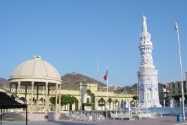 Plaza de Jamay, Jalisco. Foto: Jessica Padilla.