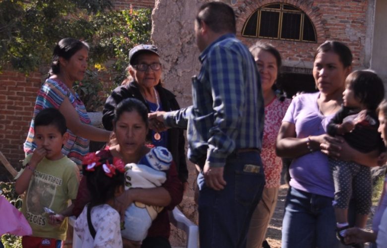 Avances lienzo charro. Foto: Gobierno Poncitlán.