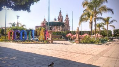 Plaza principal de Ocotlán, Jalisco. Foto: Decisiones.