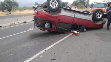 Volcadura en Poncitlán