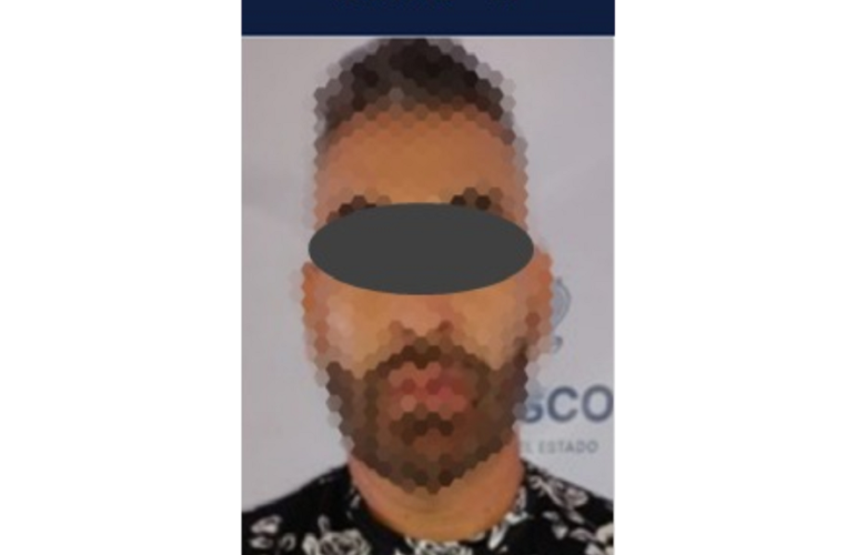 Presunto agresor. Foto: Fiscalía de Jalisco