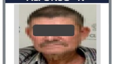 Alonso "N", detenido por la Fiscalía.