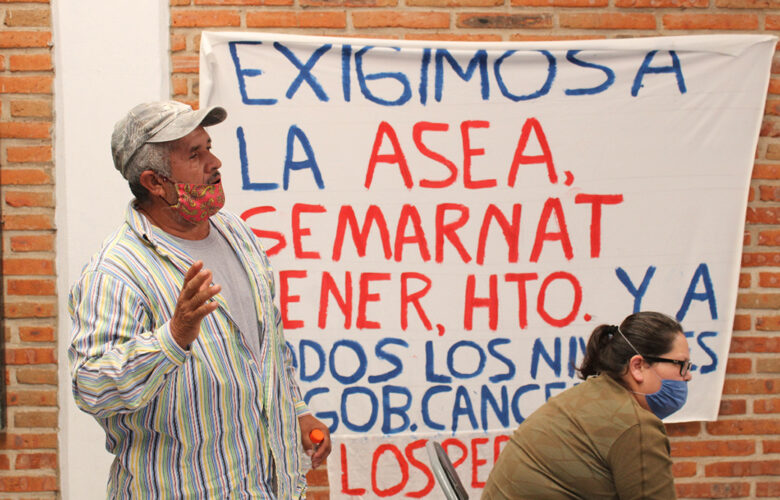 Exigen la negativa a permisos para Ienova en Poncitlán