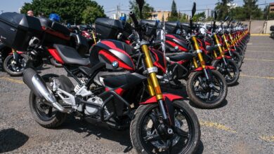 Entregan motos a Comisarías. Foto: Cortesía