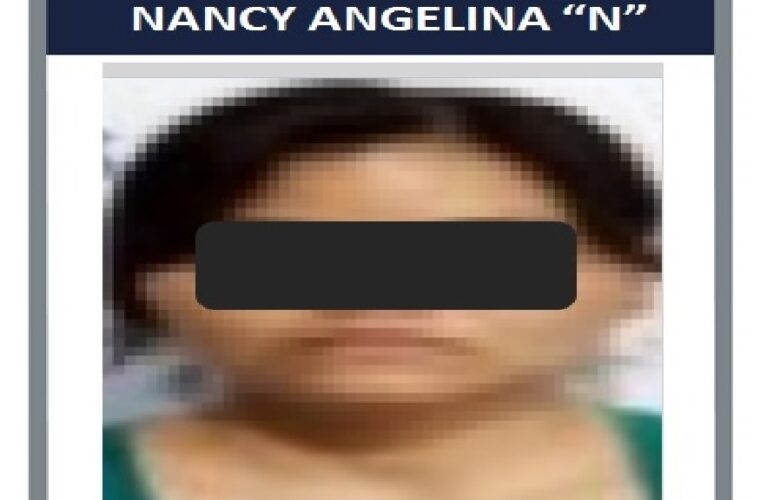 Nancy Angelina “N”, barquense detenida en Ocotlán.