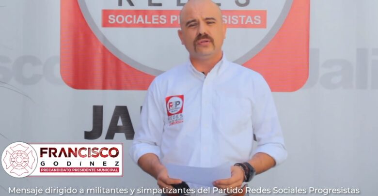 Francisco Godínez, precandidato de RSP. Foto: Captura Facebook.