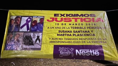 Exigen justicia por incumplimiento de Nestlé. Foto: Internet.