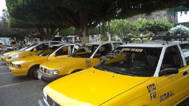 Taxis Ocotlán. Foto: Archivo Decisiones.