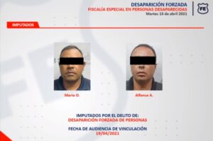 Policías de Ocotlán detenidos. Foto: Captura video.