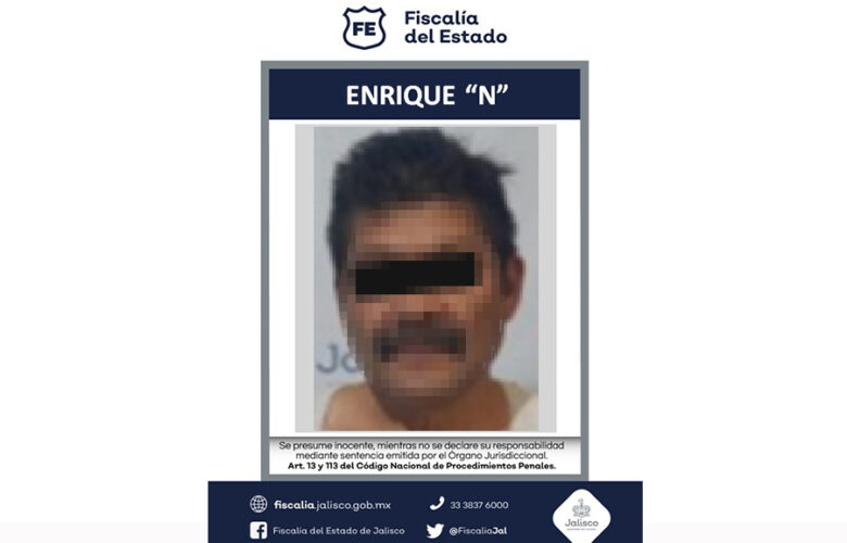 Enrique "N". Foto: Fiscalía.