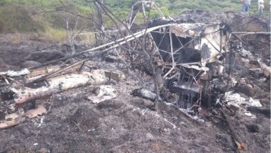 Cae avioneta. Foto: Protección Civil Jalisco.