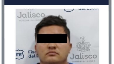 Ulises Rubén "N", detenido. Foto: Fiscalía.