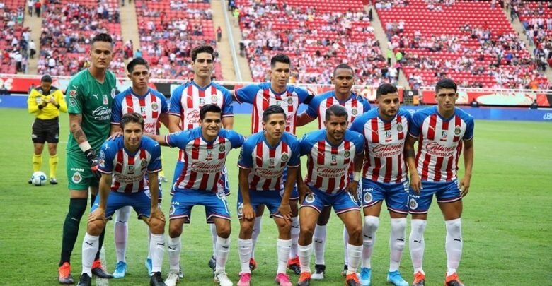 Jugadores de Chivas. Foto: Internet.