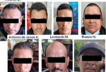 Siete policías de La Barca, fueron detenidos. Foto: Fiscalía.