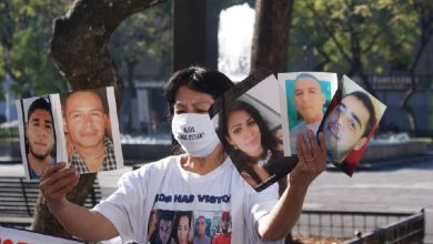 Quieren justicia por desaparición de hermanos Camarena. Foto: Cortesía.