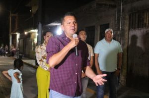 César Molina, arranca obra. Foto: Cortesía.