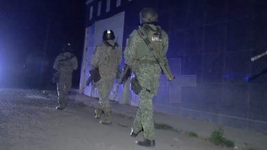 Ejército y Guardia Nacional realizan patrullaje en Ocotlán. Foto: Captura video NMás Guadalajara.