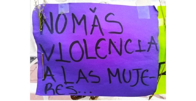 Capturan en Toluca a agresor sexual de Jamay. Foto: Jessica Padilla. Marcha por el 8M.