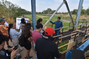 Recorren antiguo sistema de abastecimiento de agua. Foto: Cortesía.