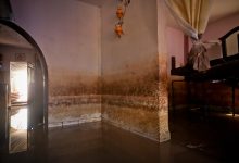 Entregan apoyos a damnificados en San Martín de Zula. Foto: Casa inundada en San Martín de Zula, imagen tomada de Facebook.