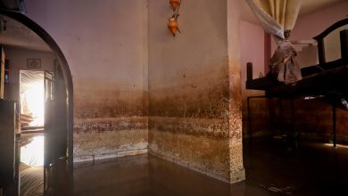 Entregan apoyos a damnificados en San Martín de Zula. Foto: Casa inundada en San Martín de Zula, imagen tomada de Facebook.