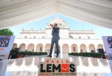 Presenta Pablo Lemus su Primer Informe de Gobierno. Foto: Cortesía.