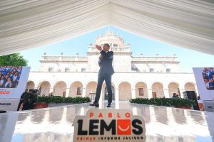 Presenta Pablo Lemus su Primer Informe de Gobierno. Foto: Cortesía.