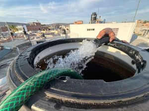Deja CFE sin agua a Ocotlán. Foto: Cortesía