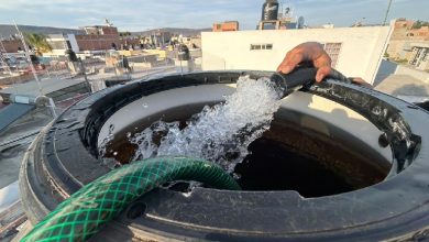 Deja CFE sin agua a Ocotlán. Foto: Cortesía