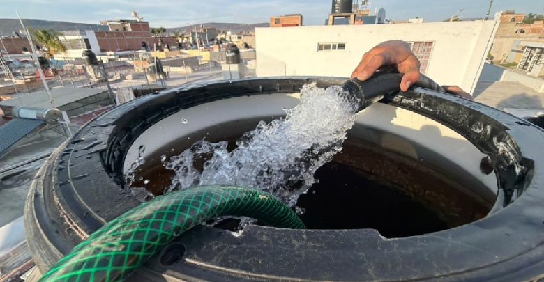 Deja CFE sin agua a Ocotlán. Foto: Cortesía