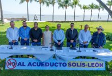 Alcaldes protegen lago de Chapala ante proyecto hídrico. Foto: Cortesía.