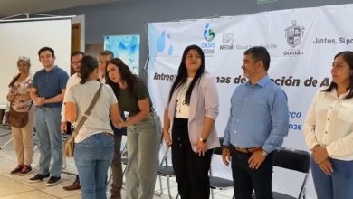 Entrega Nestlé y Ocotlán filtros para garantizar agua segura. Foto: Captura de video.