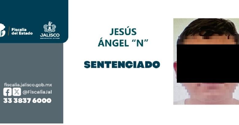 Condenan a 18 años a homicida en Jamay. Foto: Fiscalía del Estado de Jalisco.