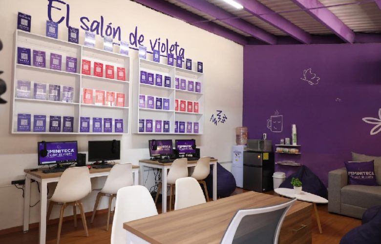 Ocotlán: Inauguran Feminiteca en la Ignacio Manuel Altamirano. Foto: Cortesía.