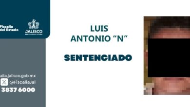 Condenan a hombre por violación y robo en La Barca. Foto: Fiscalía.