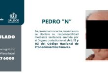 Detienen a hombre por presunto ataque armado en Ocotlán. Foto: Fiscalía.