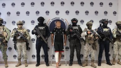 Cae en Ocotlán presunto emboscador de la Guardia Civil. Foto: Fiscalía General del Estado de MIchoacán.