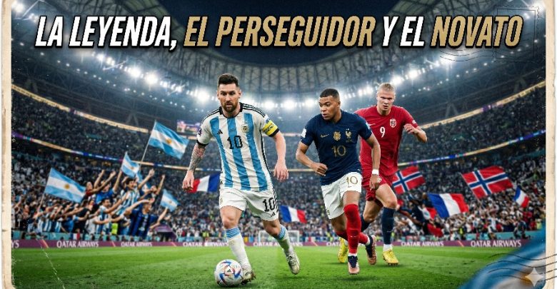 Brillan Messi, Mbappé y Haaland en debut mundialista. Foto: Generada con IA.