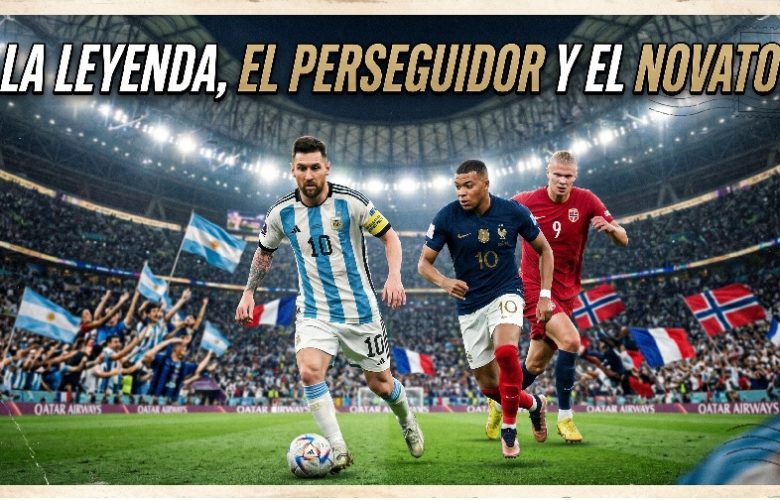 Brillan Messi, Mbappé y Haaland en debut mundialista. Foto: Generada con IA.