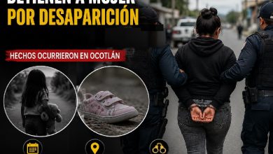 Detienen a implicada en desaparición de una niña en Ocotlán. Foto: Generada con IA con información del comunicado de la FE.