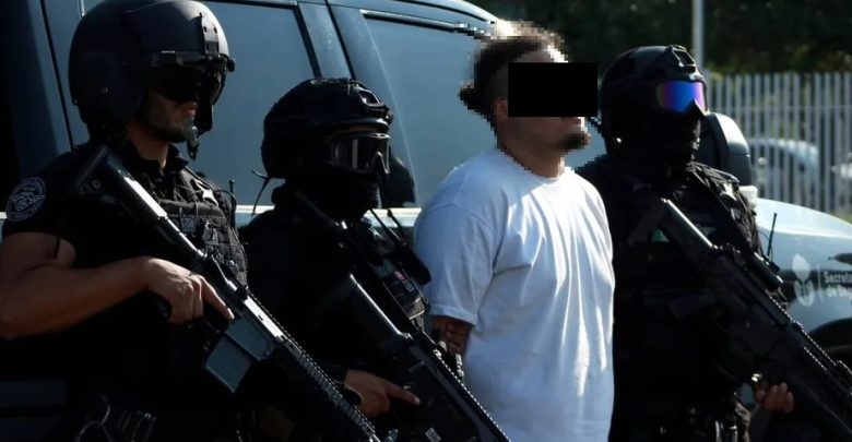 Detienen en Ocotlán a objetivo del FBI. Foto: Cortesía.