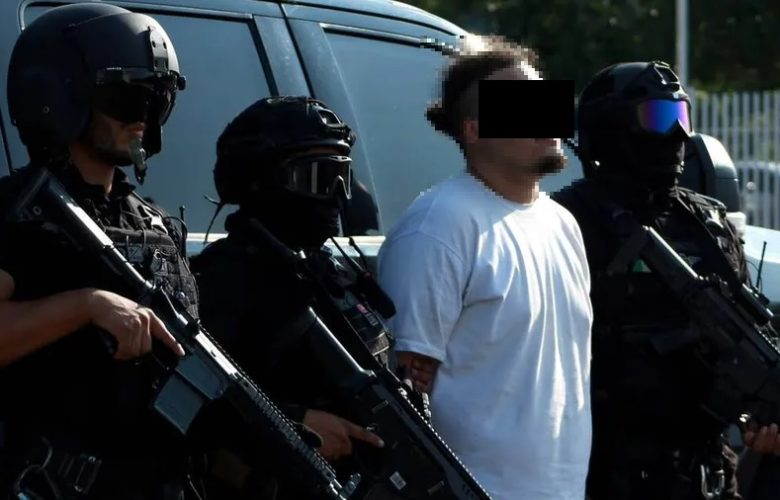 Detienen en Ocotlán a objetivo del FBI. Foto: Cortesía.