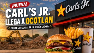 Descubre dónde abrirá Carl's Jr. en Ocotlán. Foto: Generada con IA.