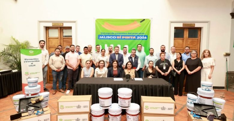 Mejorarán viviendas de Ocotlán con "Jalisco Sí Pinta". Foto: Cortesía.