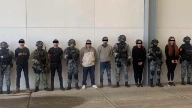 Caen 9 integrantes del crimen organizado en Michoacán. Foto: Cortesía.