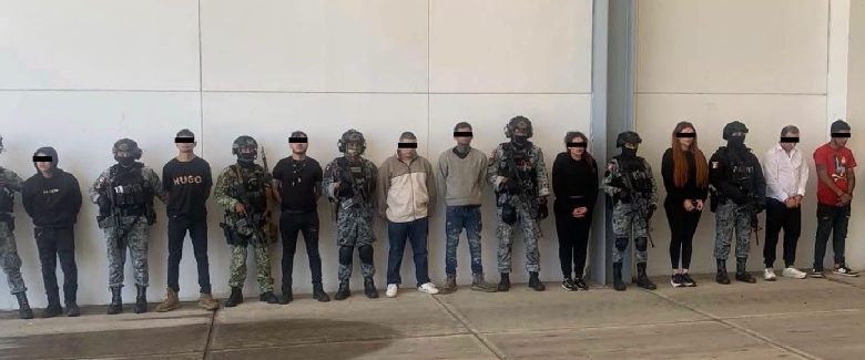 Caen 9 integrantes del crimen organizado en Michoacán. Foto: Cortesía.