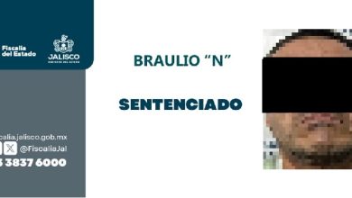 Sentencian a 36 años por feminicidio en Degollado. Foto: Fiscalía.