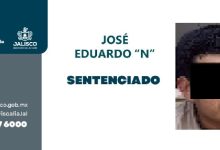 Condenan a 18 años por homicidio en Poncitlán. Foto: Fiscalía del Estado de Jalisco.